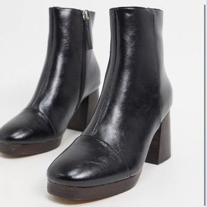 ASOS Rhona platform booties-brand new!